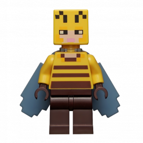 Фигурка Lego Minecraft Beekeeper Dark Brown Legs Games min091 Б/У