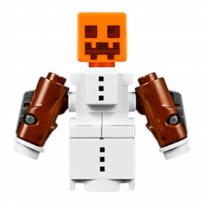 Фигурка Lego Minecraft Snow Golem Games min023 1 Б/У