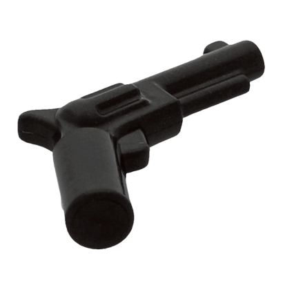 Зброя Lego Стрілецька Pistol Revolver Small Barrel 13562 6035045 Pearl Dark Grey Б/У - Retromagaz