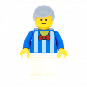 Фигурка Lego People 973pb0947 Al the Barber City twn221 Б/У - Retromagaz