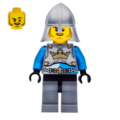 Фигурка Lego Castle 2013 Knight Breastplate with Crown Castle cas516 Б/У - Retromagaz