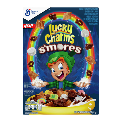 Сухий Сніданок Lucky Charms S’mores 311g - Retromagaz