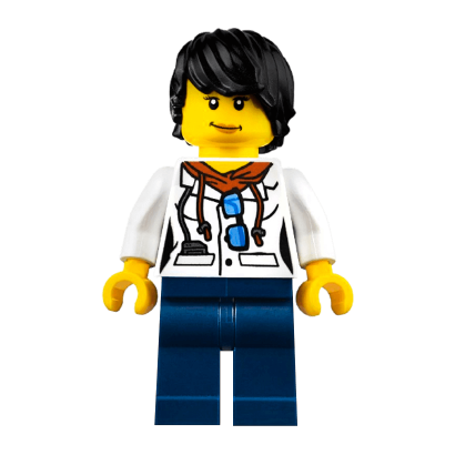 Фигурка Lego Jungle Scientist Female City cty0814 Б/У - Retromagaz