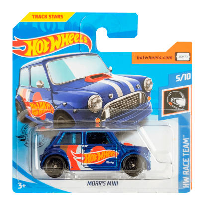 Машинка Базова Hot Wheels Morris Mini Race Team 1:64 FYC54 Blue - Retromagaz