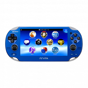 Консоль Sony PlayStation Vita Модифицированная 64GB Blue + 5 Встроенных Игр Б/У