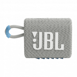 Портативна Колонка JBL Go 3 Eco White - Retromagaz