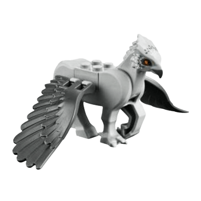 Фігурка Lego Земля Hippogriff Harry Potter Animals Buckbeakc02 1 Light Bluish Grey Б/У - Retromagaz