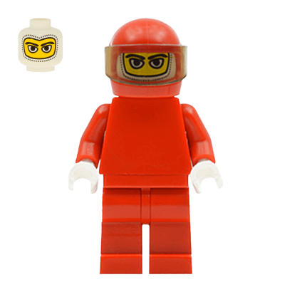 Фигурка Lego Racers F1 Ferrari Driver with Helmet and Balaclava Другое rac024 Б/У - Retromagaz