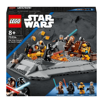 Конструктор Lego Obi-Wan Kenobi vs. Darth Vader Star Wars 75334 Новий - Retromagaz