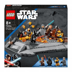 Конструктор Lego Obi-Wan Kenobi vs. Darth Vader Star Wars 75334 Новий