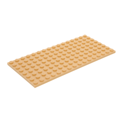 Пластина Lego Звичайна 4шт 8 x 16 92438 4609726 Tan Б/У - Retromagaz