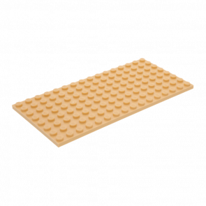 Пластина Lego Звичайна 4шт 8 x 16 92438 4609726 Tan Б/У - Retromagaz