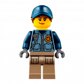 Фигурка Lego Police 973pb3010 Mountain Officer Female City cty0869 Б/У