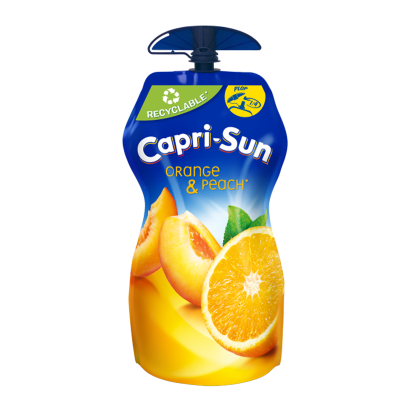 Напиток Соковый Capri-Sun Orange & Peach 330ml - Retromagaz