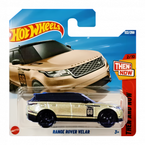 Машинка Базовая Hot Wheels Range Rover Velar Then and Now 1:64 HYY63 Gold - Retromagaz