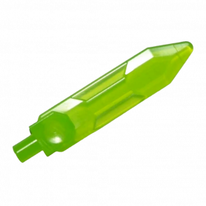 Зброя Lego Меч 2шт Blade with Bar 23860 6301802 Trans-Bright Green Б/У - Retromagaz