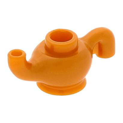 Посуда Lego 2шт Genie Lamp Teapot 98383 4653358 6081658 Pearl Gold Б/У - Retromagaz