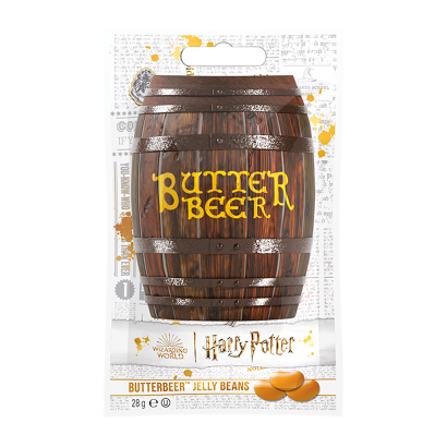 Конфеты Жевательные Jelly Belly Butterbeer Jelly Beans Harry Potter 28g - Retromagaz