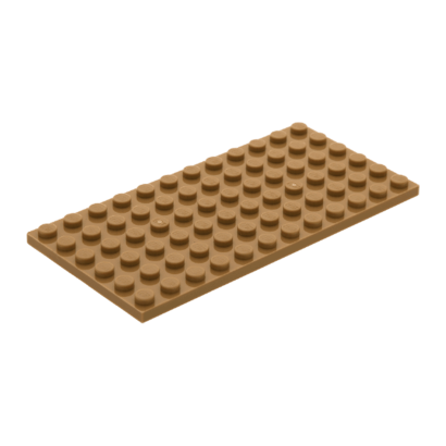 Пластина Lego Звичайна 4шт 6 x 12 3028 4266897 Dark Tan Б/У - Retromagaz