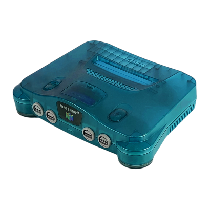 Консоль Nintendo N64 Limited Edition Europe Trans-Ice Blue Без Геймпада Б/У - Retromagaz