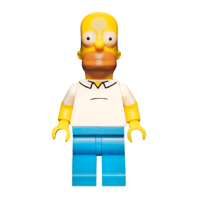 Фигурка Lego The Simpsons Homer Simpson Cartoons sim007 Б/У - Retromagaz