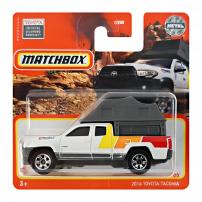 Машинка Велике Місто Matchbox 2016 Toyota Tacoma Off-Road 1:64 HFT21 White - Retromagaz