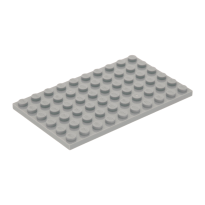 Пластина Lego Обычная 4шт 6 x 10 3033 303302 4211405 Light Bluish Grey Б/У - Retromagaz