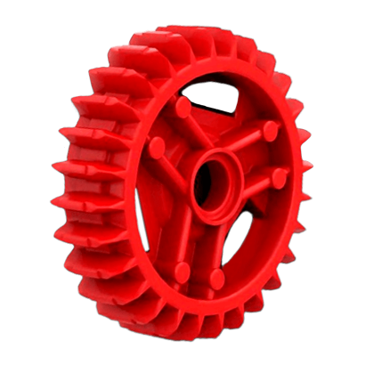 Technic Lego Шестірня 28 Tooth Double Bevel 65413 6285646 Red Б/У - Retromagaz