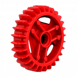 Technic Lego Шестірня 28 Tooth Double Bevel 65413 6285646 Red Б/У - Retromagaz