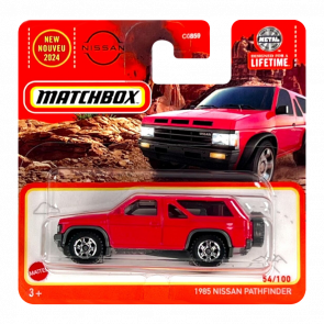 Машинка Велике Місто Matchbox 1985 Nissan Pathfinder Off-Road 1:64 HVN45 Red - Retromagaz