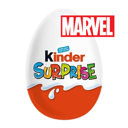 Шоколадне Яйце Kinder Surprise Marvel 20g - Retromagaz