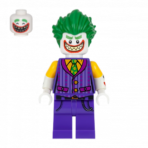 Фигурка Lego DC Joker Striped Vest Shirtsleeves Super Heroes sh0447 Б/У