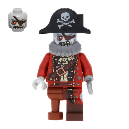 Фігурка Lego Series 14 Zombie Pirate Collectible Minifigures col212 Б/У - Retromagaz