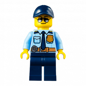 Фигурка Lego Police 973pb2600 Officer Shirt with Dark Blue City cty0981 Б/У