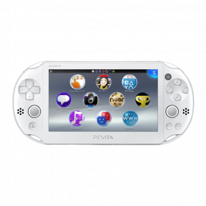 Консоль Sony PlayStation Vita Slim Модифицированная 64GB White + 5 Встроенных Игр Б/У - Retromagaz