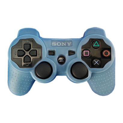 Чехол Силиконовый RMC PlayStation 3 Light Blue Новый - Retromagaz