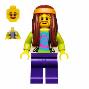 Фигурка Lego Series 7 Hippie Collectible Minifigures col107 Б/У