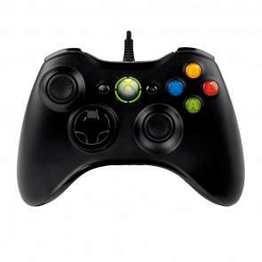 Геймпад Дротовий Microsoft Xbox 360 Black Б/У