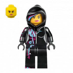 Фигурка Lego The Lego Movie Lucy Wyldstyle Closed Mouth Hood Up Cartoons tlm017 Б/У - Retromagaz