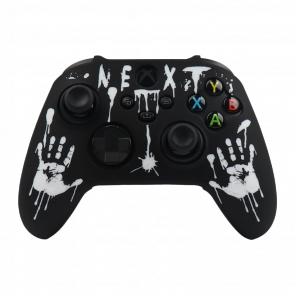 Чехол Силиконовый RMC Xbox Series Bloody Heands Black White Новый - Retromagaz