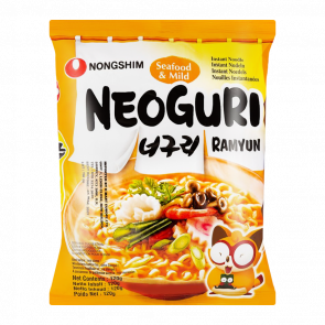 Локшина Nongshim Ramen Neoguri з Морепродуктами Середньо Гостра 120g