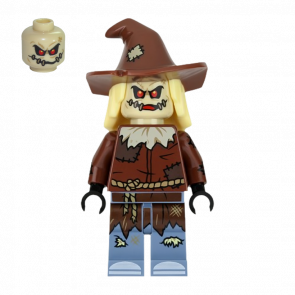 Фигурка Lego DC Scarecrow Reddish Brown Floppy Hat Super Heroes sh0391 Б/У - Retromagaz