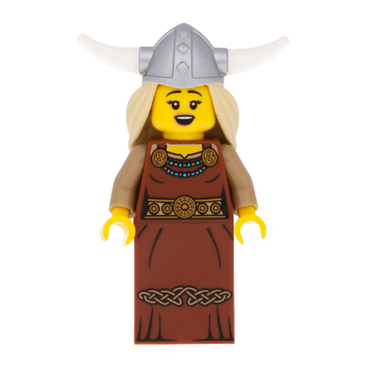 Фигурка Lego Series 7 Viking Woman Collectible Minifigures col109 Б/У - Retromagaz