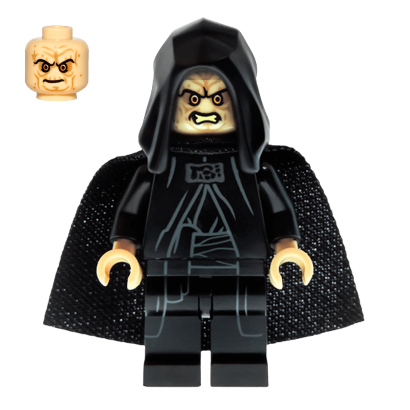 Фигурка Lego Джедай Emperor Palpatine Hood Basic Star Wars sw1107 1 Новый - Retromagaz