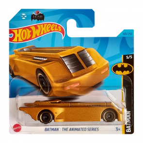 Машинка Базовая Hot Wheels Batman: The Animated Series Batmobile Batman 1:64 HKJ76 Gold