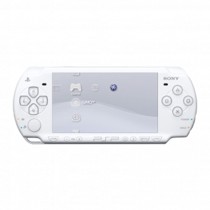 Консоль Sony PlayStation Portable Slim PSP-2ххх Модифицированная 32GB White + 5 Встроенных Игр Б/У - Retromagaz