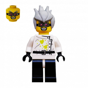 Фигурка Lego Series 4 Crazy Scientist Collectible Minifigures col064 Б/У - Retromagaz