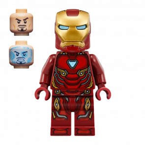 Фигурка Lego Marvel Iron Man Mark 50 Armor Small Helmet Visor Super Heroes sh0496 Б/У