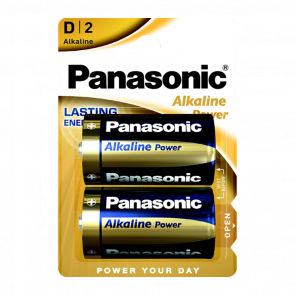 Батарейка Panasonic D 2шт LR20 MN1300 Alkaline Power - Retromagaz