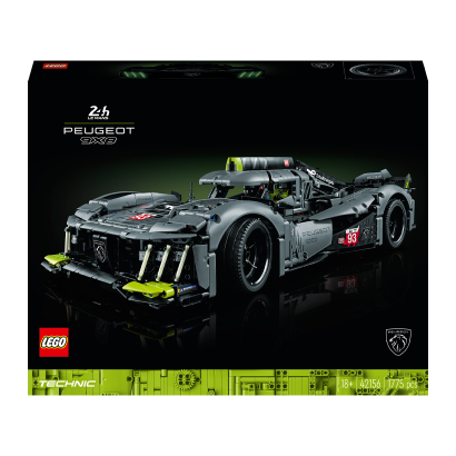 Конструктор Lego Peugeot 9X8 24H Le Mans Hybrid Hypercar Technic 42156 Новий - Retromagaz